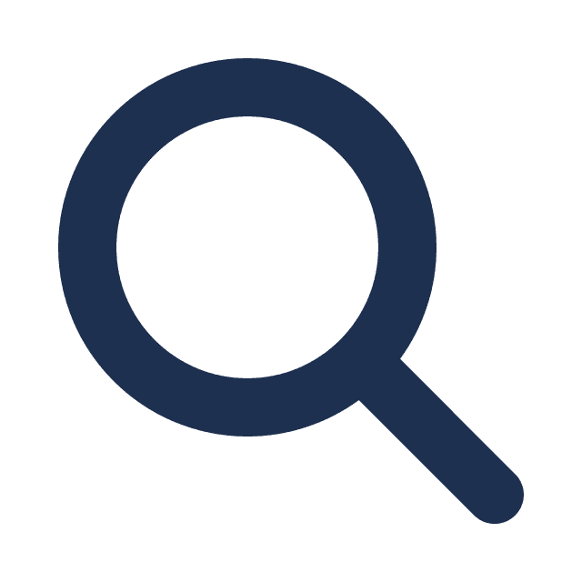 Magnifying glass solid