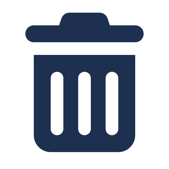 Trash can solid